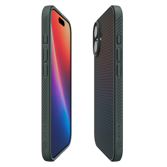 Etui Spigen do iPhone 17, Liquid Air, Abyss Green