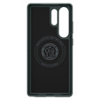 Etui Spigen do Samsung Galaxy S25 Ultra, Thin Fit Mag, zielone + Szkło hartowane 9H