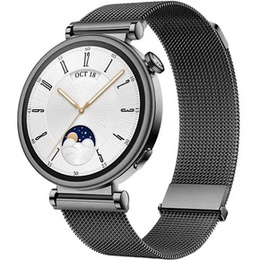 Uniwersalna Bransoleta Milanese 18mm, z zaciskiem od wewnątrz, Szara titanium grey