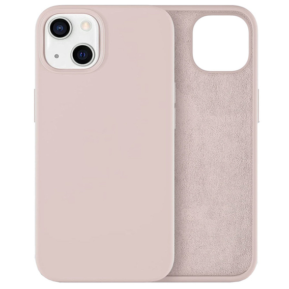 Etui silikonowe do iPhone 13, Pink