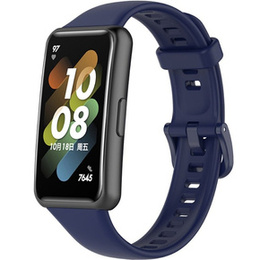 Pasek Silikonowy do Huawei Band 7, Granatowy