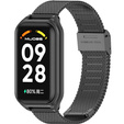 Bransoleta Milanese do Xiaomi Redmi Smart Band 2 / Xiaomi Smart Mi Band 8 Active, Czarna