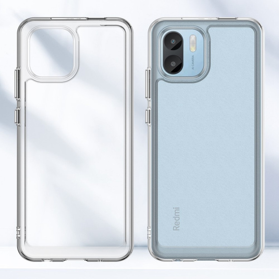 Etui do Xiaomi Redmi A1 4G / A2 4G, Fusion Hybrid, przezroczyste