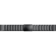 Bransoleta stalowa Quickfit 26mm do Garmin, Czarna