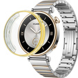 2w1 Etui z Osłoną na ekran do Huawei Watch GT 4 41mm, Złote