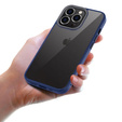 Etui do iPhone 13 Pro, ERBORD Hybrid Case, niebieskie