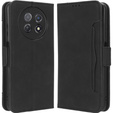 Etui z klapką do Huawei Nova Y91 4G, Card Slot, czarne