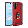 Etui pancerne do Huawei P30 Pro, Nox Case Ring, czerwone