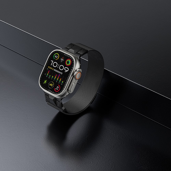 Bransoleta do Apple Watch 1/2/3/4/5/6/7/8/9/10/11/SE Ultra 1/2/3 42/44/45/46/49mm, Szara