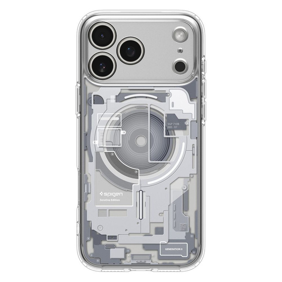 Etui Spigen do iPhone 17 Pro Max, Ultra Hybrid Mag MagSafe, Neo One - White