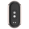 Etui z Diamentami do Xiaomi Smart Mi Band 9, Beżowe