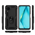 Etui pancerne do Huawei P40 Lite, Nox Case Ring, czarne