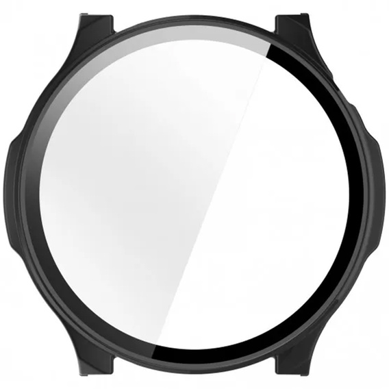 2w1 Etui + Szkło Hartowane do Amazfit Balance 2, Czarne