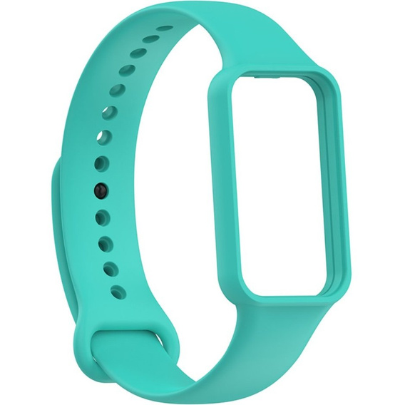 Pasek Silikonowy do Xiaomi Amazfit Band 7, Turkusowy