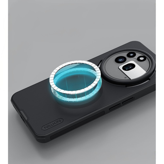 Etui NILLKIN do Nothing Phone 3A Pro, Frosted Shield, do MagSafe, czarne