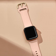Pasek Silikonowy do Apple Watch 1/2/3/4/5/6/7/8/9/10/11/SE Ultra 1/2/3 42/44/45/46/49mm, Różowy