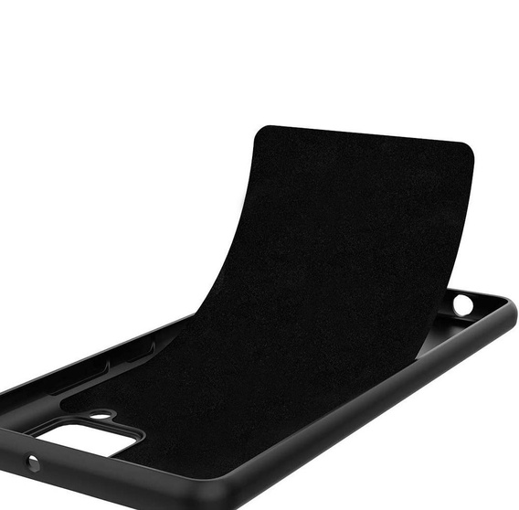 Etui ERBORD Silicon Lite do Samsung Galaxy A42 5G, Black