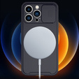 Etui do iPhone 14, Camera Slide do MagSafe, czarne