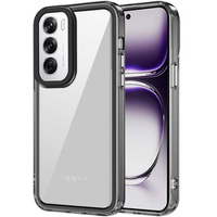 Etui do Oppo Reno 12, Fusion Hybrid, przezroczyste / czarne