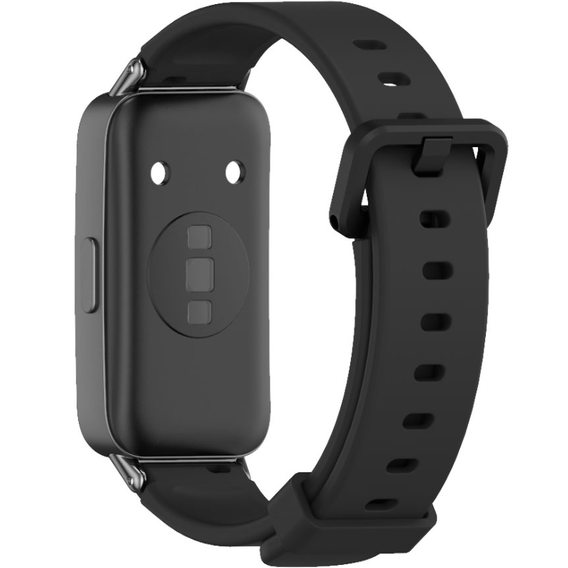 Pasek Silikonowy do Huawei Band 8 / Huawei Band 9 / Huawei Band 10, Czarny