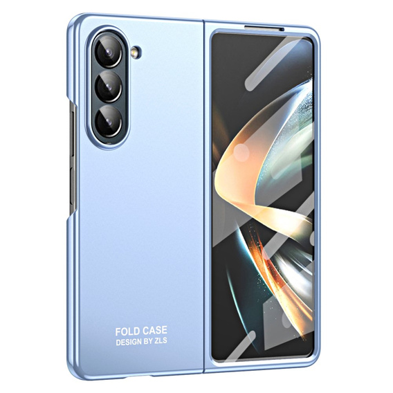 Etui do Samsung Galaxy Z Fold5 5G, PC Slim Case, Niebieskie