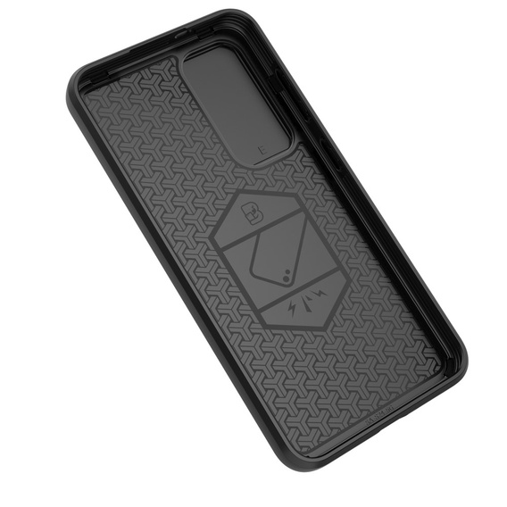 Etui KickStand Camera Lens do Samsung Galaxy S24, fioletowe