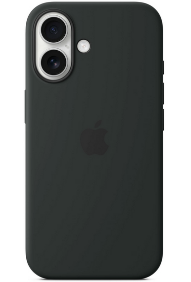 Oryginalne Etui Apple Silicone Case MagSafe do iPhone 16, Black MYY13ZM/A