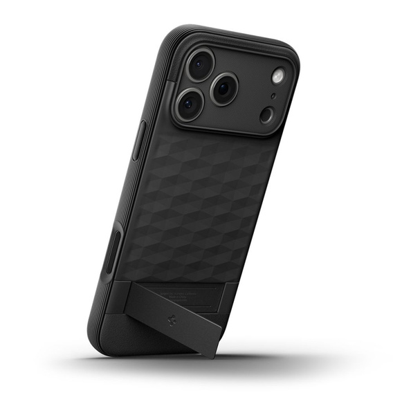 Etui Spigen do iPhone 17 Pro, Parallax Mag, do MagSafe, Matte Black