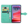 Etui z klapką do Motorola Edge 50 Pro, Mandala, zielone