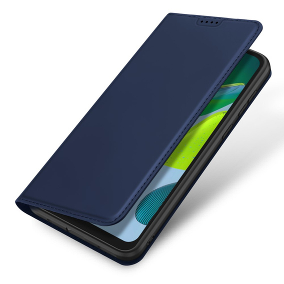 Etui Dux Ducis do Motorola Moto E13, Skinpro, granatowe