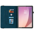Etui do Lenovo Tab M9, Wallet Pen Slot, butterflies, niebieskie