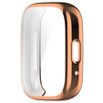 2w1 Etui z Osłoną na ekran do Xiaomi Redmi Watch 3 Active, Różowe rose gold