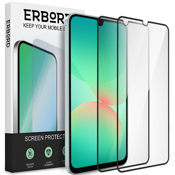 2x Szkło Hybrydowe Ceramic ERBORD do Samsung Galaxy A26 5G
