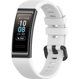 Pasek Silikonowy do Huawei Band 3/4 Pro - Biały