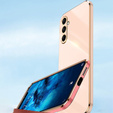 Etui do Samsung Galaxy M15 5G, Glamour CamShield, różowe rose gold