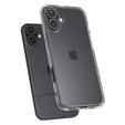 Etui Spigen do iPhone 16 Plus, Ultra Hybrid, przezroczyste + Szkło Hartowane 9H