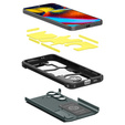 Etui Spigen do Samsung Galaxy S24+ Plus, Tough Armor, Zielone
