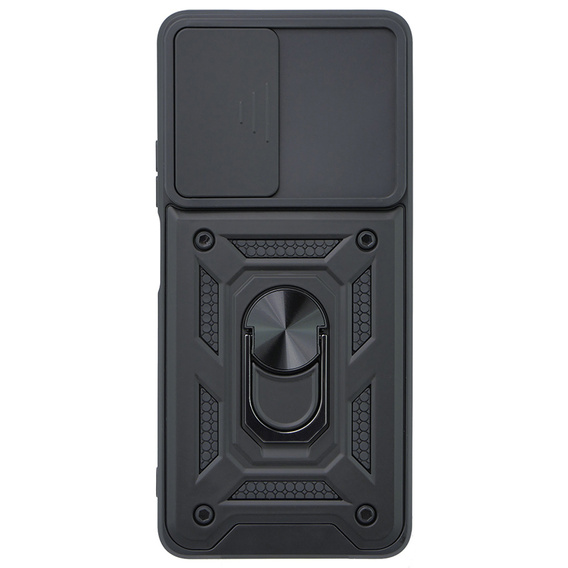 Etui pancerne do Realme 14X / Realme C75, CamShield Slide, czarne
