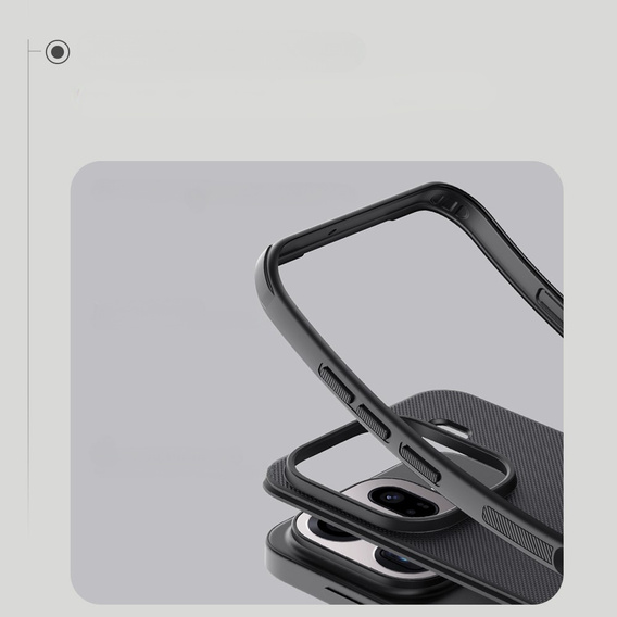 Etui Nillkin Frosted Shield Pro MagSafe do Oppo Find X9 Pro – czarne
