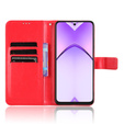 Etui z klapką do Oppo A40 / Oppo A40m, Crazy Horse Wallet, czerwone