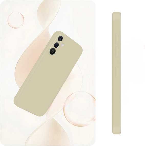 Etui do Samsung Galaxy A36 5G, Silicone Lite, beżowe