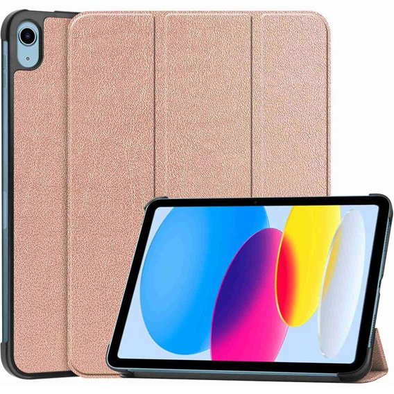 Etui do iPad 10.9" 2022 (10 gen.), Smartcase z miejscem na rysik, różowe