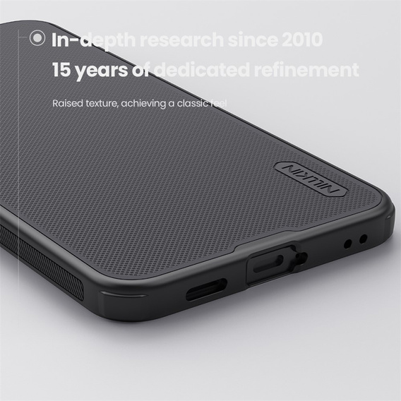 Etui NILLKIN do Samsung Galaxy A57 5G, Frosted Shield, do MagSafe, czarne