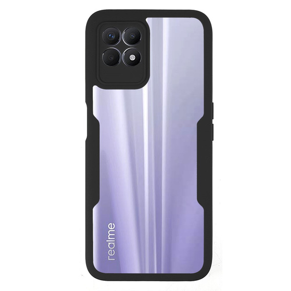 Etui AntiDrop Hybrid do Realme 8i, z Folią, Black