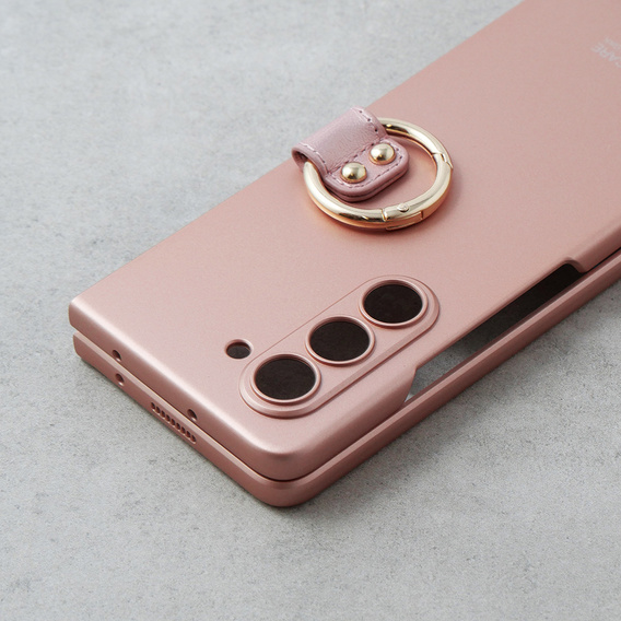 Etui do Samsung Galaxy Z Fold 5 5G, GKK Slim Case, różowe rose gold