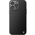 Etui NILLKIN do iPhone 15 Pro Max, CamShield CarboProp, włókno węglowe czarne