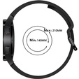 Pasek Silikonowy do Samsung Galaxy Watch 4/5/6/7 40/42/43/44/45/46/47mm, Czarny