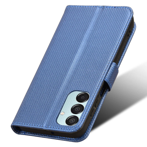 Etui z klapką do Samsung Galaxy M15 5G, Wallet Smart Magnet, niebieskie