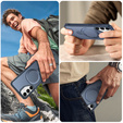 Etui do Samsung Galaxy S25/S24 z magnetyczną podstawką – niebieskie