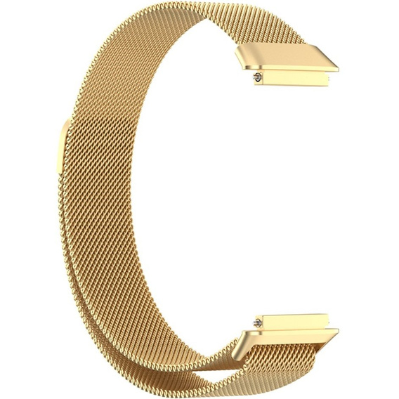Pasek Bransoleta Milanese do Huawei Band 7, Złoty